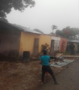 Ventarrón afecta algunas comunidades de Santiago