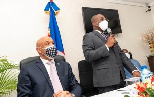 Canciller de Haití, Claude Joseph, se reúne con la diáspora haitiana en Santo Domingo