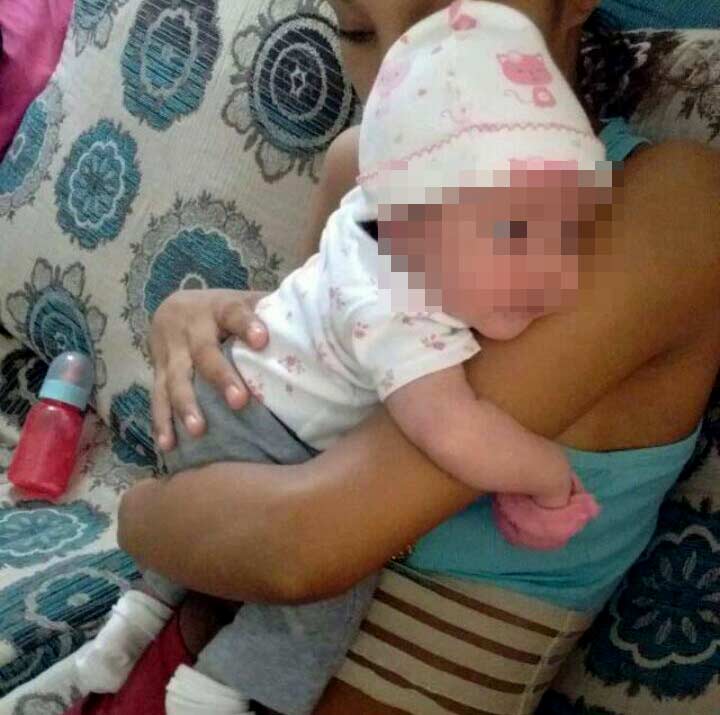 Recuperan bebé sustraída por adolescente en Santiago