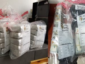 Ocupan 25 kilos cocaína y 500 mil dólares  Punta Cana y Distrito Nacional