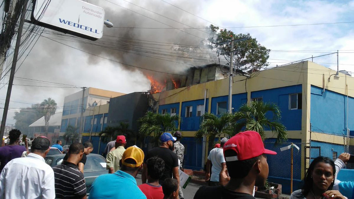 Fuego afecta algunas zonas hospital Juan XXIII