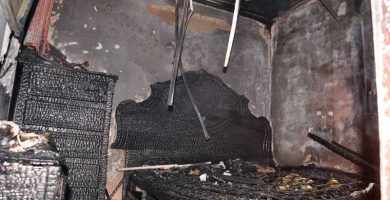 Fuego afecta parcialmente segundo nivel de vivienda