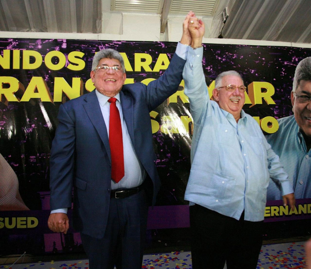 Sued anuncia paso al PLD y apoyo a Fernando Rosa