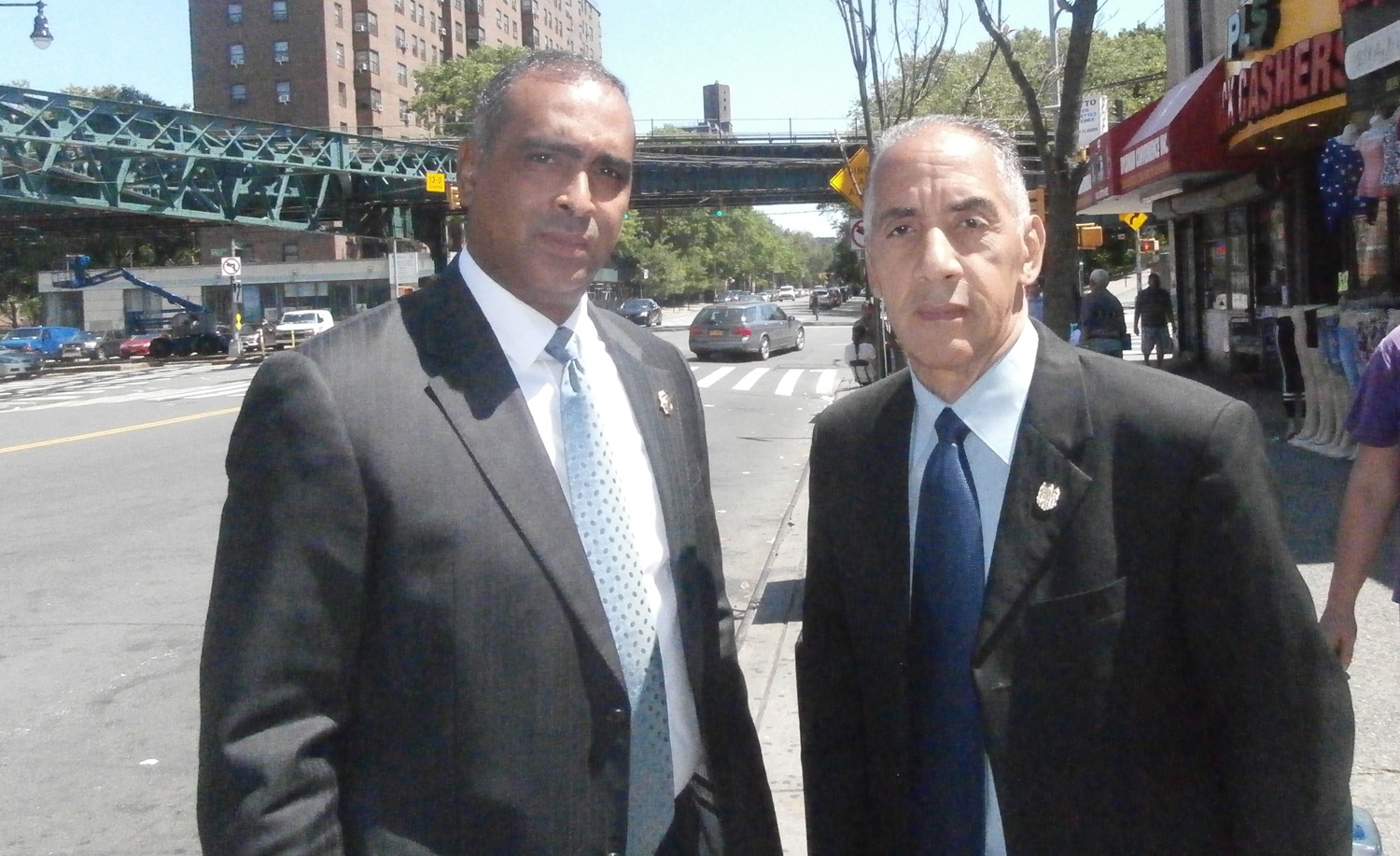 Juan Espinal y Jeffrey Pérez