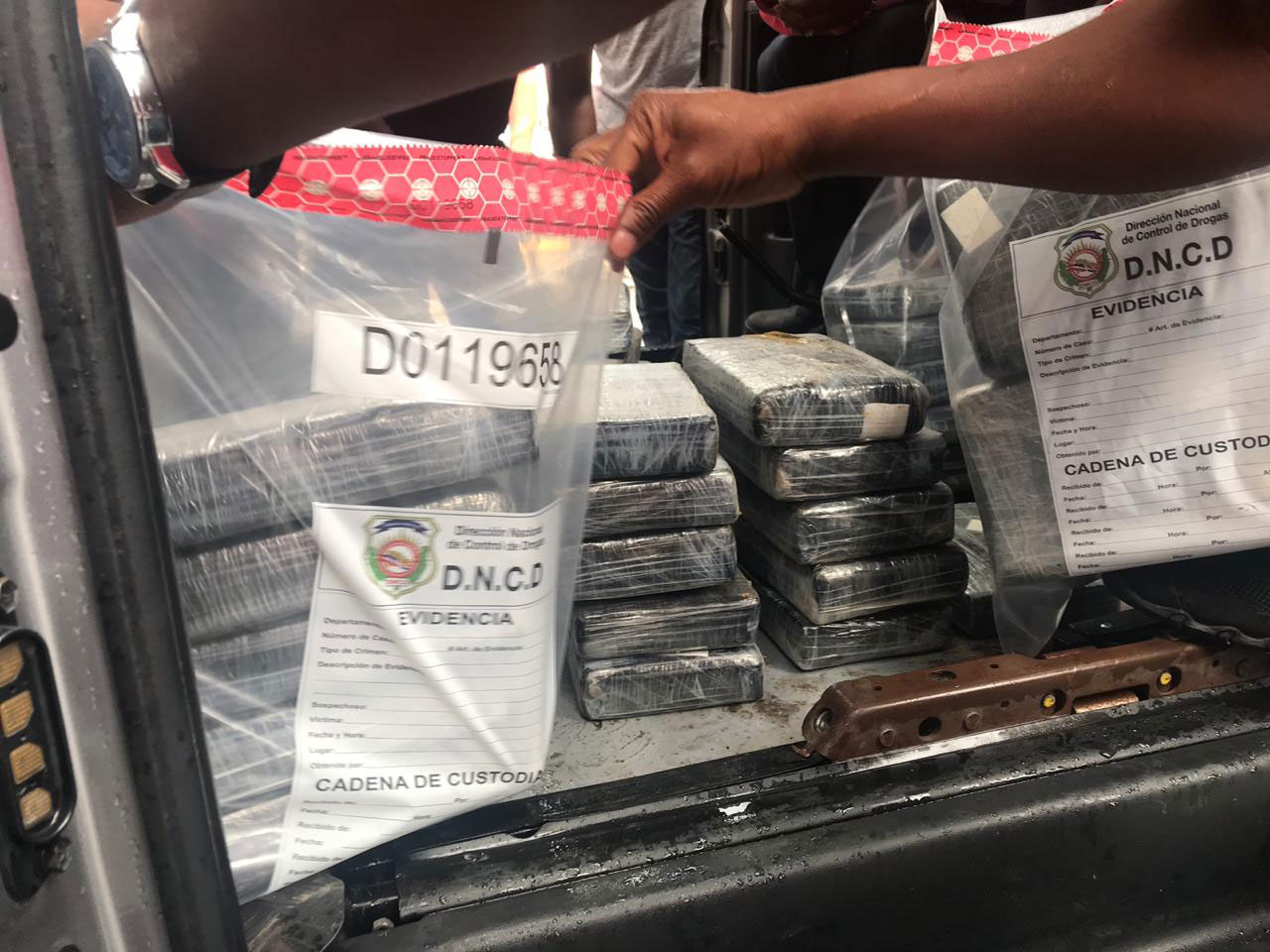91 kilos de cocaina provincia duarte