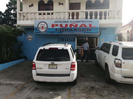 asaltan oficina Coraasan