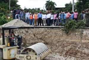 MOPC restablecerá el domingo puente    comunica a Vallejuelo con El Cercado