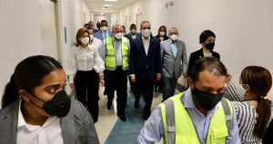 Presidente Luis Abinader visita Ciudad Sanitaria Dr. Luis Eduardo Aybar