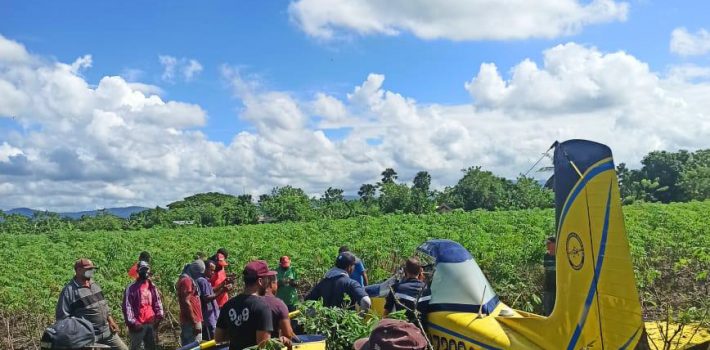 accidente avioneta cenov