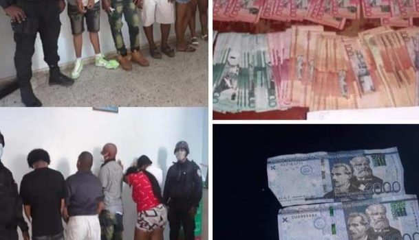 dinero falso ocupado