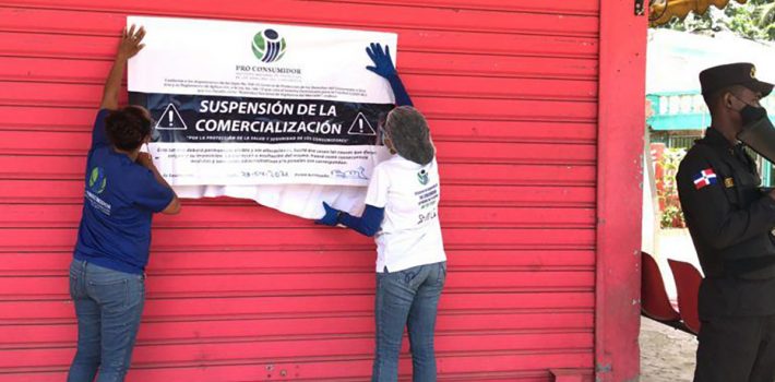 Pro Consumidor cierra otros seis negocios por vender bebidas alcohólicas adulteradas