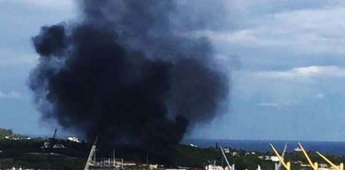 incendio generadora San Felipe