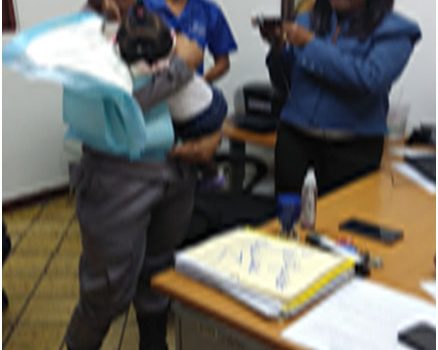 niña abandonada