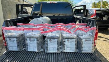 Confiscan 89 paquetes de cocaína en Baní