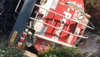 camion accidentado