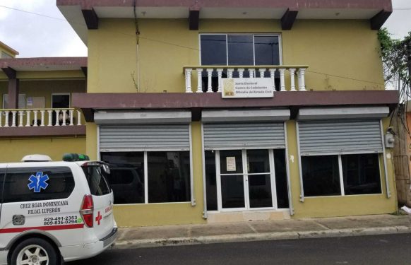 Junta Electoral Cierra temporalmente servicios en Luperón debido a daños edificio.