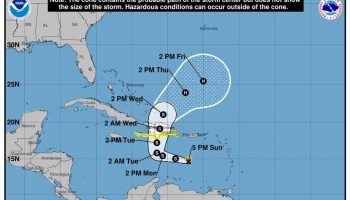 tormenta tropical Franklin