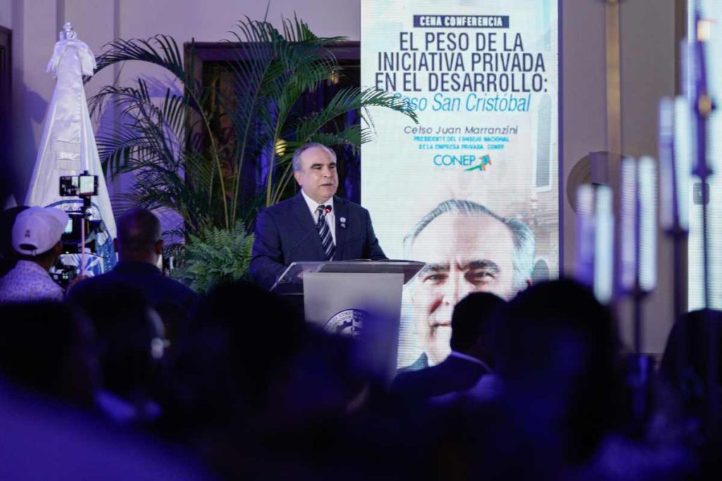 Celso Juan Marranzini, presidente del CONEP