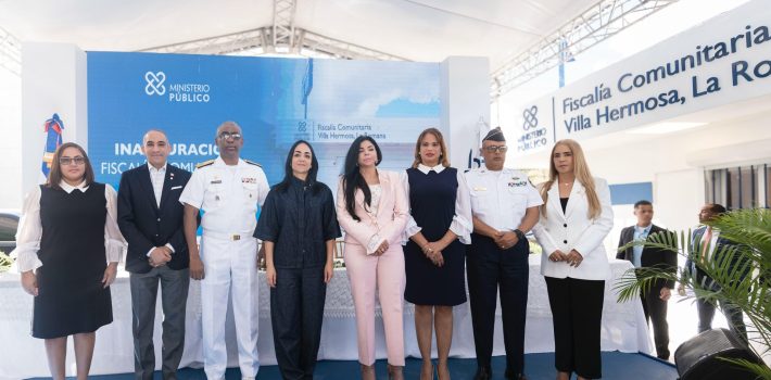 Procuradora General inaugura Fiscalía Comunitaria en Villa Hermosa para acercar la justicia a los ciudadanos